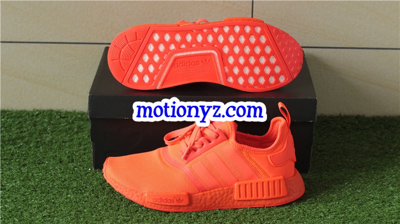 Real Boost Adidas NMD R1 Solar Red S31507